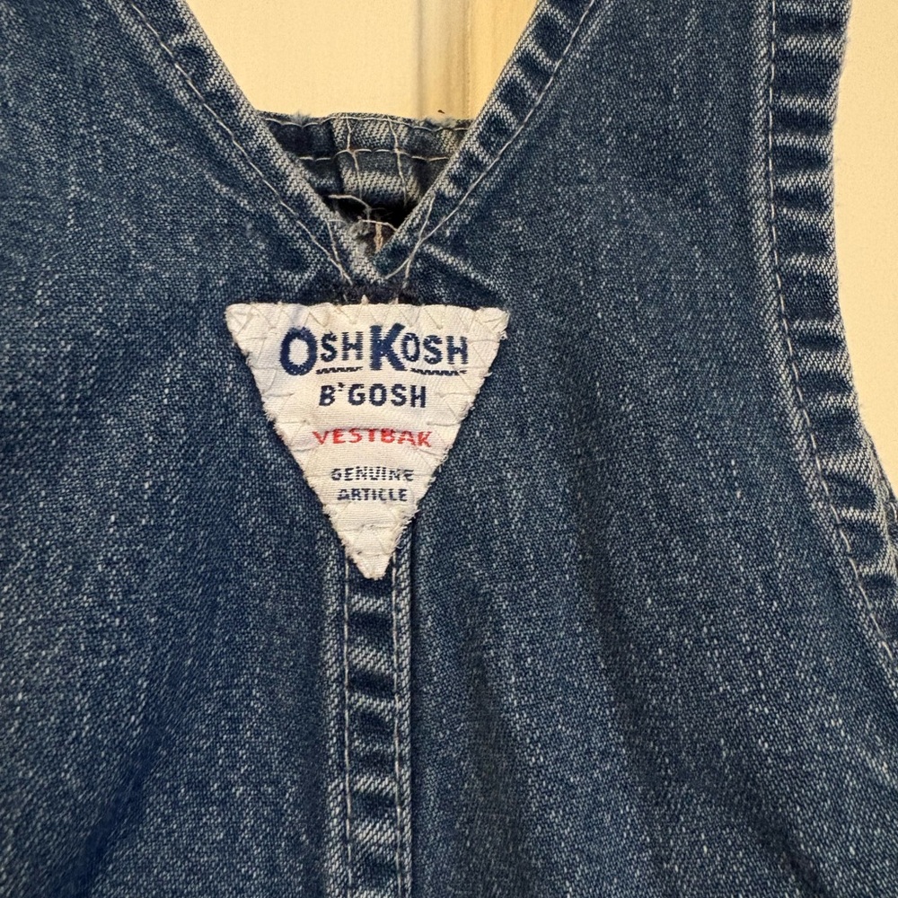 Vintage Oshkosh 100% Cotton Overalls - Picture 4 of 6